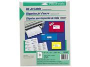 Avery 30583 Pres A Ply Inkjet Address Labels 2 x 4 White 250 Pack