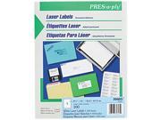 Laser Address Labels 8 1 2 x 11 White 100 Box