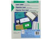 Avery 30610 Pres A Ply Laser Address Labels 1 x 2 5 8 White 750 Pack