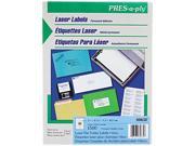 Avery 30632 Pres A Ply Laser File Folder Labels 2 3 x 3 7 16 White 1500 Box