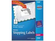 Avery 5168 Shipping Labels with TrueBlock Technology 3 1 2 x 5 White 400 Box