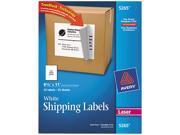 Avery 5265 Shipping Labels with TrueBlock Technology 8 1 2 x 11 White 25 Pack