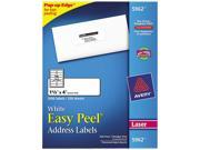 Avery 5962 Easy Peel Laser Address Labels 1 1 3 x 4 White 3500 Box