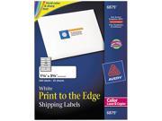 Avery 6879 Shipping Labels for Color Laser Copier 1 1 4 x 3 3 4 Matte White 300 Pack