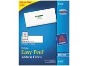Easy Peel Inkjet Address Labels 1 1 3 x 4 White 350 Pack