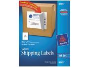 Avery 8165 Shipping Labels with TrueBlock Technology 8 1 2 x 11 White 25 Pack