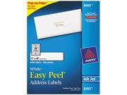 Easy Peel Inkjet Address Labels 1 x 4 White 2000 Box