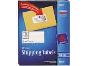 Avery 8463 Shipping Labels with TrueBlock Technology 2 x 4 White 1000 Box