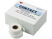 Garvey 090947 One Line Pricemarker Removable Label 7 16 x 13 16 WE 1200 Roll 16 Rolls Box