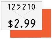 Garvey 090949 Two Line Pricemarker Labels 5 8 x 13 16 White 1000 Roll 3 Rolls Box