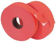 Monarch 925561 Pricemarker 1156 One Line Labels 3 4 x 1 1 4 Fluorescent Red 2 Rolls Pack