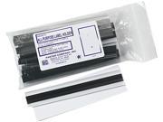 Panter Company PCM 1 Clear Magnetic Label Holders Side Load 6 x 1 Clear 10 Pack