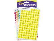 TREND T1942 SuperSpots SuperShapes Sticker Variety Packs Neon Smiles 2500 Pack