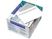 Quality Park 37181 Open Side Booklet Envelope Contemporary 9 x 6 White 500 Box
