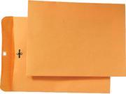 Quality Park 43090 Park Ridge Kraft Clasp Envelope 9 x 12 Light Brown 100 Box