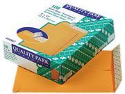 Quality Park 44562 Redi Strip Catalog Envelope 9 x 12 Light Brown 100 Box