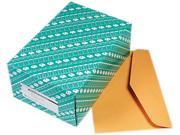 Quality Park 54301 Open Side Booklet Envelope Traditional 15 x 10 Light Brown 100 Box
