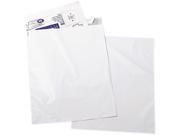 Quality Park 45235 Redi Strip Recycled Poly Mailer Side Seam 14 x 19 White 100 Pack
