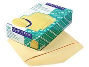 Quality Park 54416 Open Side Booklet Envelope Traditional 15 x 10 Cameo Buff 100 Box