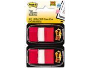 Post it Flags 680 RD12 Marking Flags in Dispensers Red 50 Flags Dispenser 12 Dispensers Pack