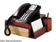 Rolodex 1734646 Wood Tones Phone Center Desk Stand 12 1 8 x 10 Mahogany