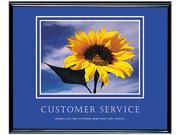 Advantus AVT78027 Customer Service Framed Print 30 x 24