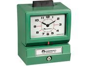 Acroprint 01 1070 413 Model 125 Analog Manual Print Time Clock with Month Date 0 23 Hours Minutes