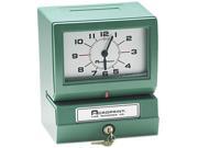 Acroprint 01 2070 411 Model 150 Analog Automatic Print Time Clock with Month Date 1 12 Hours Minutes