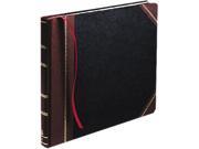 Boorum Pease 23 300 R Columnar Book Record Rule Black Cover 300 Pages 14 1 8 x 10 7 8