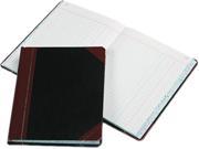 Boorum Pease 38 300 J Record Account Book Journal Rule Black Red 300 Pages 9 5 8 x 7 5 8