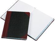 Boorum Pease 38 300 R Record Account Book Record Rule Black Red 300 Pages 9 5 8 x 7 5 8