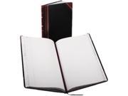 Boorum Pease 9 150 R Record Account Book Black Red Cover 150 Pages 14 1 8 x 8 5 8