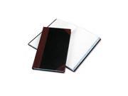 Boorum Pease 9 300 R Record Account Book Black Red Cover 300 Pages 14 1 8 x 8 5 8