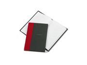 Boorum Pease 96304 Record Account Book Black Red Cover 144 Pages 7 7 8 x 5 1 4