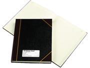 National Brand 56231 Texhide Accounting Book Black Burgundy 300 Green Pages 10 3 8 x 8 3 8