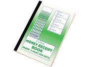 Rediform 8K808 Money Receipt Book 2 3 4 x 7 Triplicate with Carbons 200 Sets Book