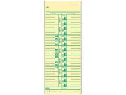 Tops 1256 Acroprint Cincinnati Lathem Simplex Stromberg Time Card 3 1 2 x 9 500 Box