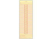 Tops 1276 Time Card for Cincinnati Lathem Simplex Acroprint Semi Monthly 500 Box