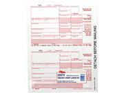 Tops 22973 IRS Approved Tax Form 5 1 2 x 8 Four Part Carbonless 75 Forms