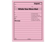 Tops 3002 P Important Message Pad One Sided 4 1 4 x 5 1 2 50 Pad Dozen