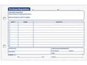Tops 32431 Purchasing Requisition Pad 5 1 2 x 8 1 2 100 Pad 2 Pack