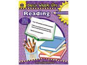 Teacher Created Resources 3492 Daily Warm Ups Reading Grade 6 Paperback 176 Pages