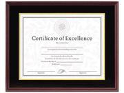 DAX Hardwood Document Certificate Frame 11 X 14 Mahogany 1511TB