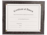 Nu Dell 18815M Award A Plaque Wall mountable Acrylic Black Marble