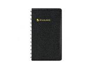 AT A GLANCE 70 035 05 Recycled Weekly Planner Black 2 1 2 x 4 1 2 2013