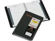 AT A GLANCE 70 101 05 Recycled Weekly Appointment Book Black 4 7 8 x 8 2012 2013