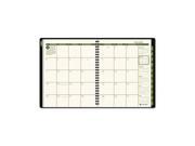 AT A GLANCE 70 120G 05 Recycled Monthly Planner Black 6 7 8 x 8 3 4 2013