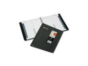 AT A GLANCE 70 214 05 Recycled 24 Hour Daily Appointment Book 8 1 2 x 11 Black