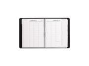 AT A GLANCE 70 950V 05 Triple View Weekly Monthly Appointment Book Black 8 1 4 x 10 7 8