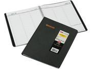 AT A GLANCE 70 957 05 Recycled Weekly Appointment Book Black 8 1 4 x 10 7 8